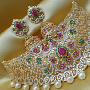 Bridal Choker Set 0105